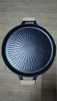 Product Review of ถาดอบมัลติฟังก์ชั่น 20/3032/34/36/38ซม เคลือบกันติด พกพาสะดวก หมูกระทะ ไม่ติดกระทะ กระทะปิ้งย่ 20/3032/34/36/38ซม from B**n 0