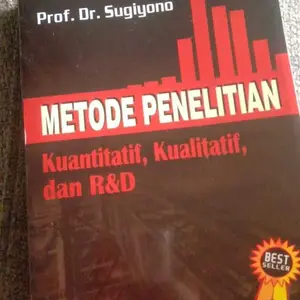 BUKU BESTSELLER METODE PENELITIAN KUANTITATIF KUALITATIF dan R&D Soft Cover