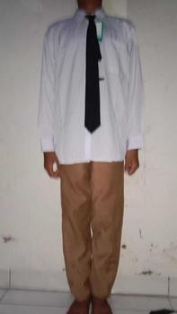 Product Review of PAKET Kemeja putih pria lengan panjang +dasi from H**6 0