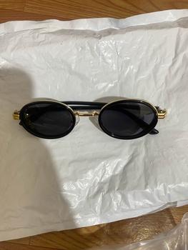 Product Review of Kính Râm, Gọng Nhỏ Hình Elip, Phong Cách Steam Punk, Kim Loại Cổ Điển Châu Âu Và Mỹ, Tương Lai, Thời Trang, Dành Cho Nam Và Nữ from 🍀**h O**🍀 1