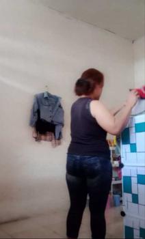 Product Review of Legging 7/8 ripped jeans/Legging fhashio/legging wanita Celana Nyaman from H**5 1