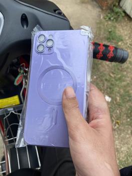 Product Review of Ốp Điện Thoại, Họa Tiết Kim Loại Sang Trọng, Sạc Không Dây Từ Tính, Tương Thích Với iPhone 15 14 13 12 11 Pro Max from H** N** V** Đ** 4**B 0