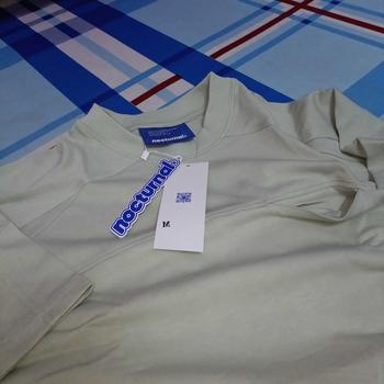 Product Review of [NEW COLORS] Áo Thun Form Boxy NOCTURNAL Boxy Poc Tee Cotton 100% Thêu Chữ Màu Pastel Nam Nữ Unisex Localbrand from 张**🍃 0