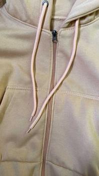 Product Review of OBLO Hoodie Crop Wanita Fllece All Size Fit Fleece Tebal Zipper from r**a 1