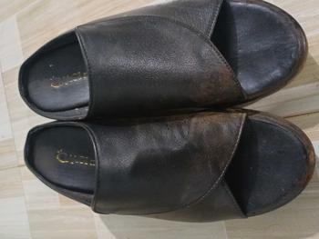 Product Review of DÉP DA CAO CẤP HỞ MŨI CAO 7CM Nữ DéP Shoes from d**q 0