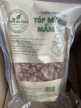 Product Review of 500G TÚI GIẤY TÓP MỠ RIM MẮM TỎI THIÊN AN FOOD] Ăn Vặt Food  đóng gói  Thức Ăn Snack banh  trang from t**0 1