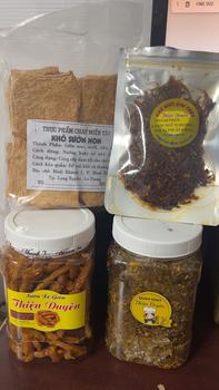 Product Review of Sườn xé khìa chay Thiện Duyên (270gam)hũ lớn, Snack Food Thức Ăn from Đ** T**r 8** 0