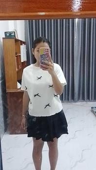 Product Review of Áo thun nữ baby tee đính nơ sang chảnh hottrend 2024 new best seller vải thun tăm co dãn bốn chiều dày dặn. Top from 🦕**🦕 2