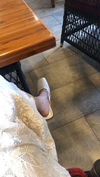 Product Review of (Form ngắn tăng size) Giày nữ sục bệt mũi vuông gót vuông trang trí xích vàng  thời trang Nguyễn Gia N139 Shoes DéP from N** ** B** n** p** H** 0