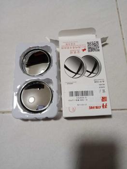 Product Review of กระจกมองหลังกันน้ำ, การมองเห็นได้รอบทิศทาง, กระจกจุดบอดแบบปรับได้, 2 ชิ้น, สำหรับเบาะรถยนต์, กระจกกลมอัตโนมัติ, กระจกนูน, กระจกมองหลังรถยนต์ from K**น 1