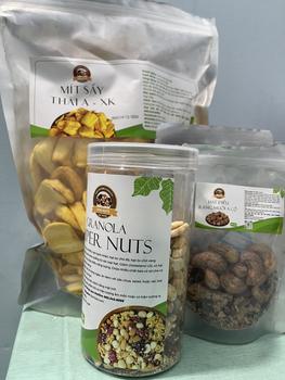 Product Review of Mít Sấy Thái Loại A Xuất Khẩu - túi zíp 500gram, Nguyên Miếng, Nguyên Cánh, Giòn Thơm Ngon Từ Son Nuts Ăn Vặt Food Thức Ăn Snack Chua Cay from h**n 0