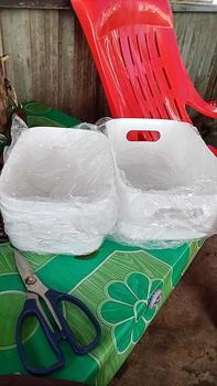 Product Review of กล่องเก็บของ กล่องพลาสติก กล่องใส่ของ ตะกร้าใส่ของ ถาดวางของ ถาดใสของ กล่องพลาสติกเก็บของ กล่องใส่เครื่องสำอาง//พร้อมส่ง YA from N**y 0