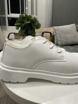 Product Review of Giày Nam, Cổ Cao Và Cổ Cao, Màu Trắng, Cỡ Nhỏ 35, Boot Công Nhân, Cỡ 38, Thích Hợp Cho Mùa Thu Và Mùa Đông, Bốt Da Tạo Mẫu Tóc, Bốt Martin, Cho Nam from N**n 1