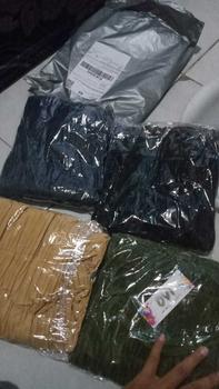 Product Review of BIG SALE.!! KULOT PLISKET LIDI HIGHWAIST  50 RIBU DAPAT 4 PCS Celana Bawahan panjang Wanita Rib from A**i a**a 1