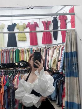 Product Review of ĐẦM BIGSIZE BẸT VAI TAY DÀI D326 (TÁO ĐỎ BIGSIZE 55-90KG) from h**g l** 1