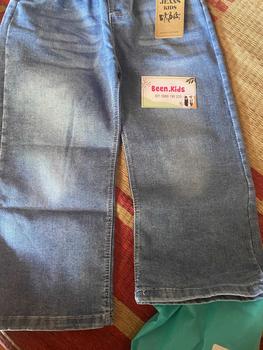 Product Review of (BEEN.KIDS 19) Quần Jean suông cạp chun thời trang cho bé gái đủ size từ 14-45kg from K**🐸 0