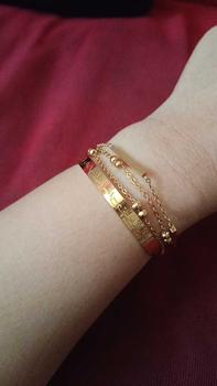 Product Review of TEBUS MURAH: Gelang Sultana + Gelang Hessa Rose Gold - INFO Penting: Tanpa Pouch & Lap Pembersih Thiqla from S**A 1