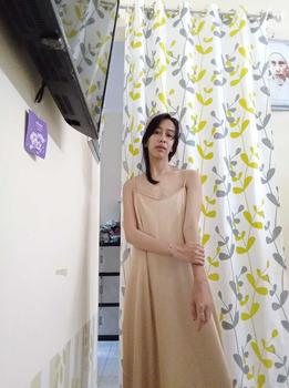 Product Review of FOLVA dress panjang tanktop baju tidur satin all size from m**d 0