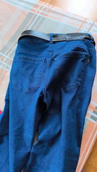 Product Review of (Dài xanh đậm)Quần jean nam co giãn 4 chiều,quần bò nam,form chuẩn,ống suông 18-23, chuẩn size_AN CHI STORE quan  bon from H** T**T 0