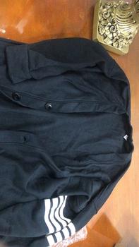 Product Review of I BIG SIZE I KHOÁC CARDIGAN UNISEX NAM NỮ ĐEN 3 SỌC FORM RỘNG SIZE 60KG ĐẾN 135KG - BJTY SHOP BIG SIZE áokhoá cnữ áo khoác xám áo hoodie gió len tăm chỉ giặt tay đen viền nâu hoodie zip xanh giặt bằng nước lạnh zipper bí ngô cloudzy ㊒ ㊖☑✔sọc đen trắng☑✔ z from C**✨ 0