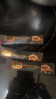 Product Review of (Date: 2027) Cà Phê Đen Hòa Tan Espresso KING COFFEE - Hộp 100 gói x 2.5g - đậm hương vị cà phê Ý Cafe from K** p**c 0