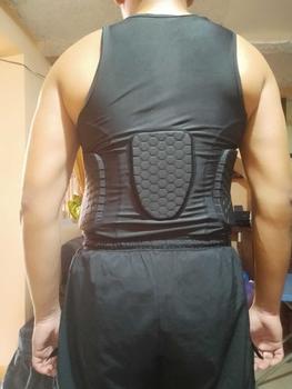 Product Review of LEFIGHT  E-CA-CS2486 Equipped with honeycomb anti-collision vest, clothing basket, football, breathable body armor and waist protection from F**🧒 2