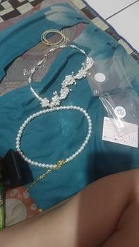 Product Review of (BUY 1 GET 1 FREE ) Kalung Crystal Beads Choker Necklace Pearl Premium Sale from 1** N**☺ 1