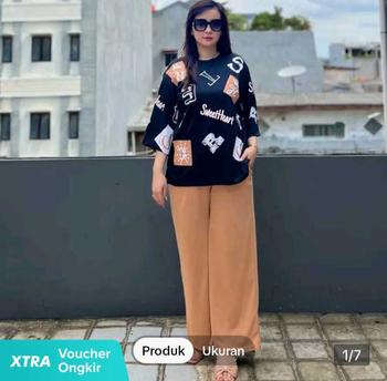 Product Review of Setelan Wanita Dewasa One Set Terkini SweeatHeart Bestseller Aesthetic Elegan SR1283 from t**😍 0
