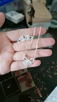 Product Review of QMJ STORE - Bông tai nữ bạc Nơ Tiểu Thư thời trang phụ kiện trang sức bạc 925 cao cấp from L**a 1
