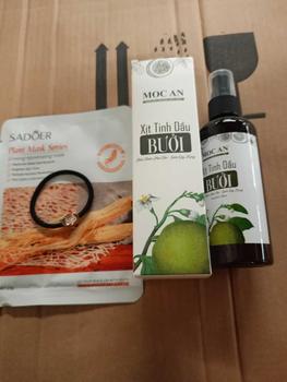 Product Review of Combo 5 Chai Xịt Dưỡng Tóc Tinh Dầu Bưởi Da Xanh (Spray)  Mộc Ân Haircare 120ml from m** l**i 6** c** m** 0