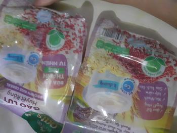Product Review of [Tặng Hộp Nhựa] Combo 2 Túi Ngũ Cốc Gạo Lứt Huyết Rồng Xuân An 400gr Lượng đường thấp Ít chất béo Food ngucoc from n**n t** n**c T**h 3