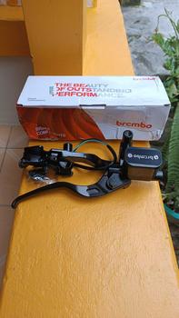Product Review of Master Rem 1 Set Logo Laser Nimbul 1 Set Tabung Tipe Kotak Oval Tabung Pisah Big Logo Universal Cocok Semua Motor Bertabung Satu GSV from B**8 1