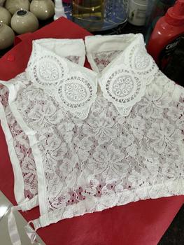 Product Review of Áo Sơ Mi Cotton, Cổ Áo Giả Cổ Điển Phong Cách Cổ Điển Cổ Bẻ Áo, Phụ Kiện Quần Áo Có Thể Tháo Rời Cho Nữ, Thời Trang from x**9 0