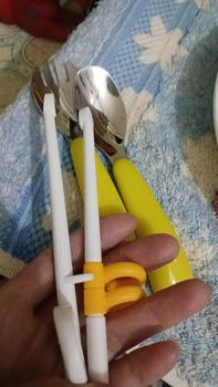 Product Review of Bộ Đồ Ăn Hoạt Hình Cho Trẻ Em, 3 Cái, Bao Gồm Nĩa Và Thìa, Được Làm Bằng Thép Không Gỉ 304, Thích Hợp Cho Bé Bú Và Bổ Sung Thực Phẩm, Thìa Tập Luyện Cho Trẻ Sơ Sinh from s**s 0