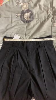 Product Review of Linen Trousers - Quần dáng suông linen hack dáng from c**i 0