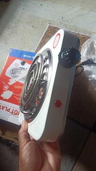 Product Review of XD 2000w Electric Double Burner Hot Plate Heating Cooking Stove Portable Dorm from h**y 3
