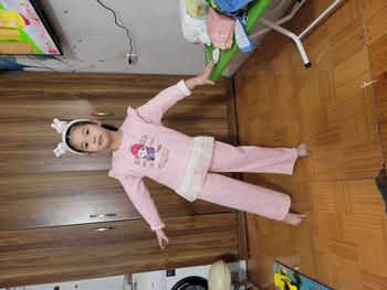 Product Review of 16-26kg Bộ quần áo tăm dày lông thỏ mềm mịn CÔ GÁI ĐỘI MŨ ĐỎ from T**M N** C** D**G 1