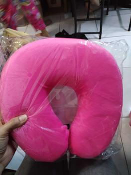 Product Review of Plain Memory Foam Travel Neck Pillow with Zipper from R**s 1