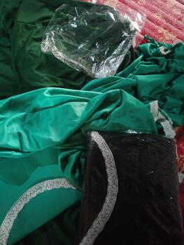 Product Review of Hemat 100Ribu Dapat 3Pcs Mukena Traveling Renda Hyget Polos from s**h 0