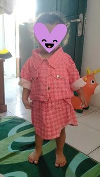 Product Review of [363446] - Setelan Jaket Crop Fashion Anak - Motif Fantastic Abstract from T**a ** 0