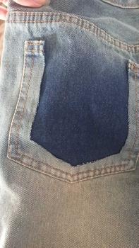Product Review of Set baggy jeans xanh rách mảng + croptop petter phối viền ( nhớ xem phân loại) from b**i b**🤭 1
