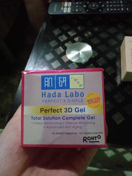 Product Review of Hada Labo Perfect 3D Gel - Hadalabo Acid Hitam from l**a 0