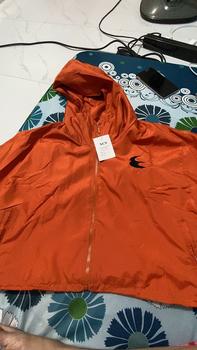 Product Review of ÁO KHOÁC DÙ CROPTOP CÓ NÓN HÌNH THÊU, có khoá 1 đầu k có 2 khoá mn lưu ý Nữ Jacket Women from T**y N**n 0