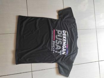 Product Review of KAOS DEKENGAN PUSAT PRIA LENGAN PENDEK BAHAN KATUN CVC ADEM TIDAK BIKIN GERAH VIRAL TIK TOK Nyaman Distro from I**🐊 0