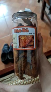 Product Review of -  1KÝ  KHÔ BÒ    VỤN    MỀM    TO    2 HỦ [Cân cả hũ from C**g 0