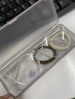 Product Review of [ Mã N021 ] TKN Eyewear : Kính Tròn Nhựa Cốt Kim Loại Chắc Chắn - Unisex Nam Nữ đeo được ( Kèm hộp - khăn lau ) from Q**n 0