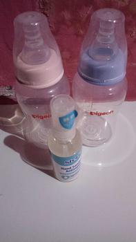 Product Review of PIGEON Botol PP Clear Streamline 150Ml | Botol Susu Bayi Yellow Accessories from A**🐣 0