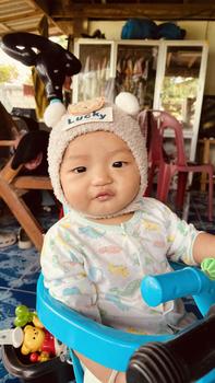 Product Review of หมวกป้องกันหูเด็ก วัสดุขนแกะน่ารัก มีปอมปอม สำหรับเด็ก หมวกที่ปิดหูกันหนาว เหมาะสำหรับฤดูหนาว หมวกเด็ก อบอุ่น ผูกได้ สำหรับเด็กชายและเด็กหญิงอายุ 3-24 เดือน หมวกบีนนี่ผ้ากำมะหยี่ทึบ from p**2 1
