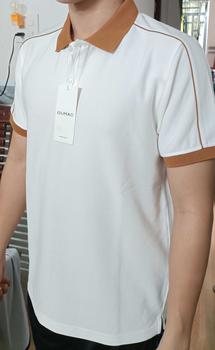 Product Review of GUMAC - Áo Polo phối sọc viền LPLNE0829 Nam Thun Menswear Shirt Có Cổ Tay Ngắn from P** 0