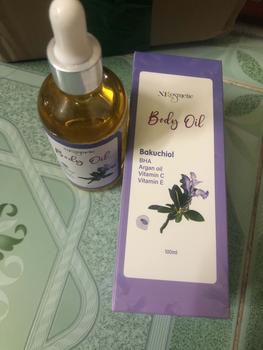 Product Review of Body Oil - Dầu Dưỡng Da Body Bakuchioil Npcosmetic 100ml Dưỡng Body Làm Đẹp Da from M**@ 0